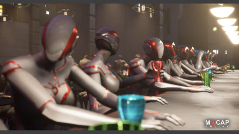 Preview frame 2: bartender pouring liquor behind counter — MCO bar drinking and bartender mocap pack