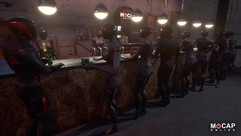 Bar drinking mocap pack - professional motion capture animations