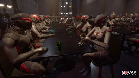 Bar drinking motion capture pack - bartender serving animations