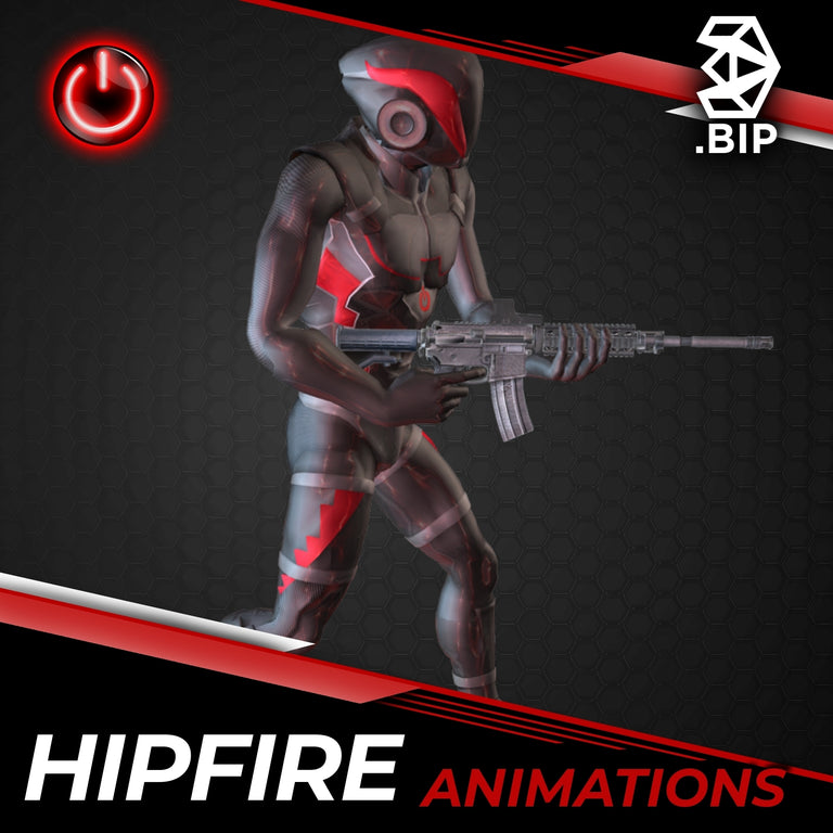 HipFire Shooter - 3D Character Animations
