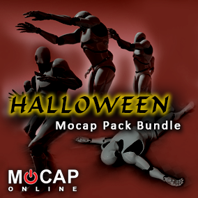 Halloween MoCap Bundle Pack — animation pack preview image 1