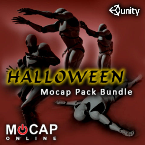 Halloween MoCap Bundle Pack - For Unity 3D - MoCap Online