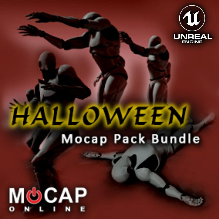 Halloween MoCap Bundle Pack - For Unreal Engine - MoCap Online