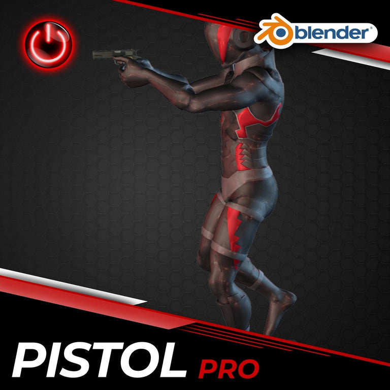 BLENDER-Pistol-Pro - MoCap Online