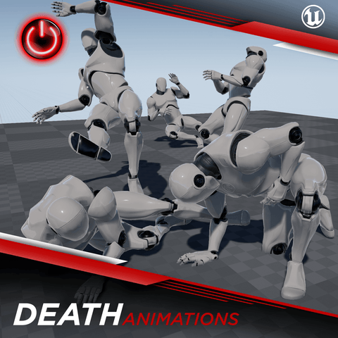 Death - 3D Character Animations Life MoCap Online UE4