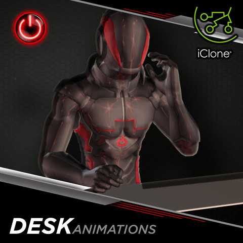 Office / Desk - 3D Character Animations Life MoCap Online ICL