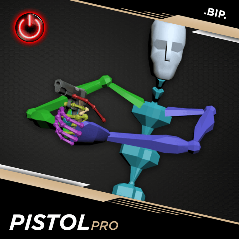 Pistol - 3D Character Animations - MoCap Online