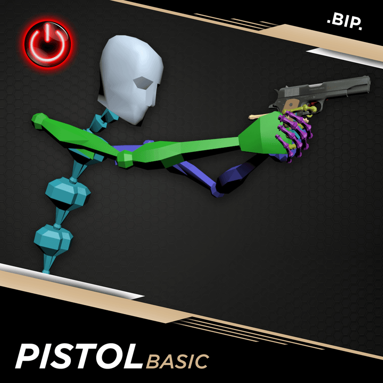 Pistol - 3D Character Animations - MoCap Online