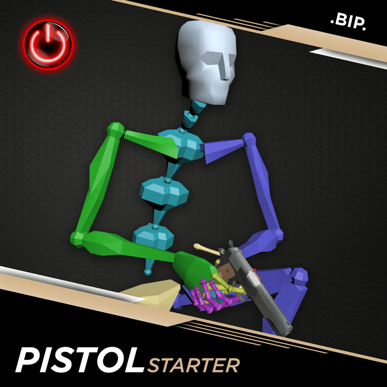 Pistol - 3D Character Animations - MoCap Online