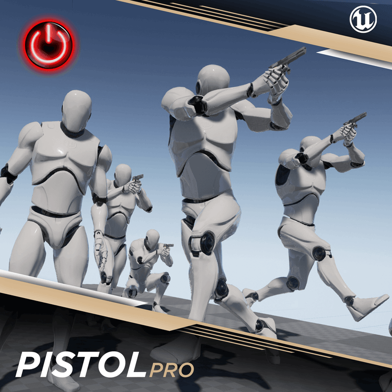 Pistol - 3D Character Animations - MoCap Online