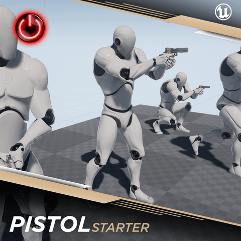 Pistol - 3D Character Animations - MoCap Online