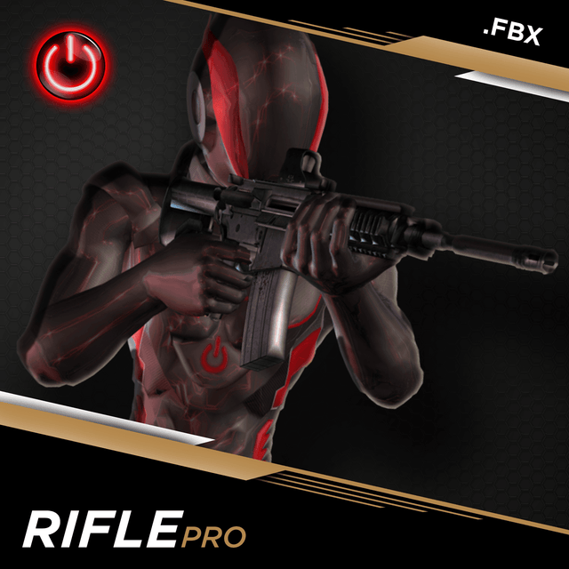 RIFLE: MOCAP ANIMATION PACKS Rifle MoCap Online FBX PRO 