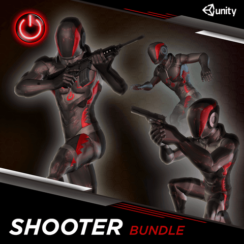 Shooter MoCap Bundle Pack - for Unity 3D - MoCap Online
