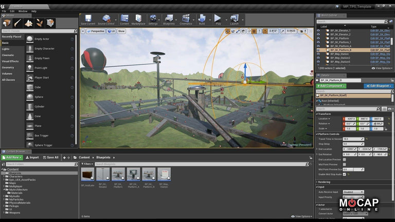 UE4 Blueprints: Multiplayer 3rd Person Shooter - MoCap Online