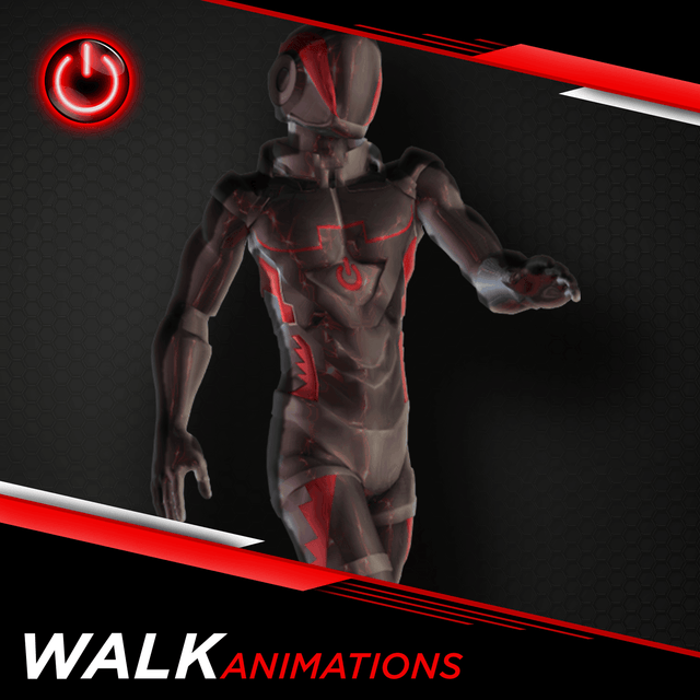 Walking - 3D Character Animations Life Motus Digital FBX 