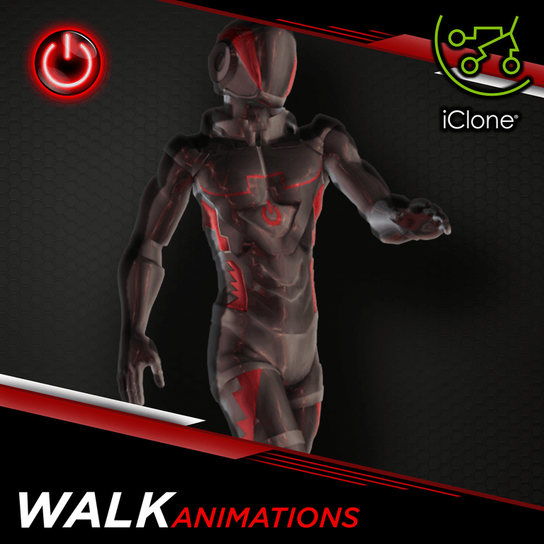 Walking - 3D Character Animations Life Motus Digital ICL 