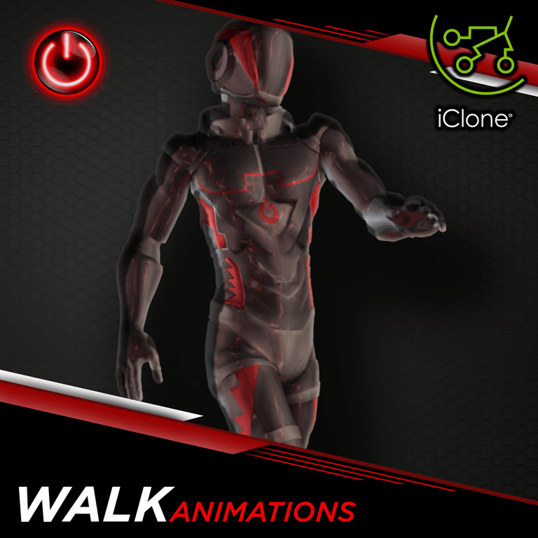 Walking - 3D Character Animations Life Motus Digital ICL