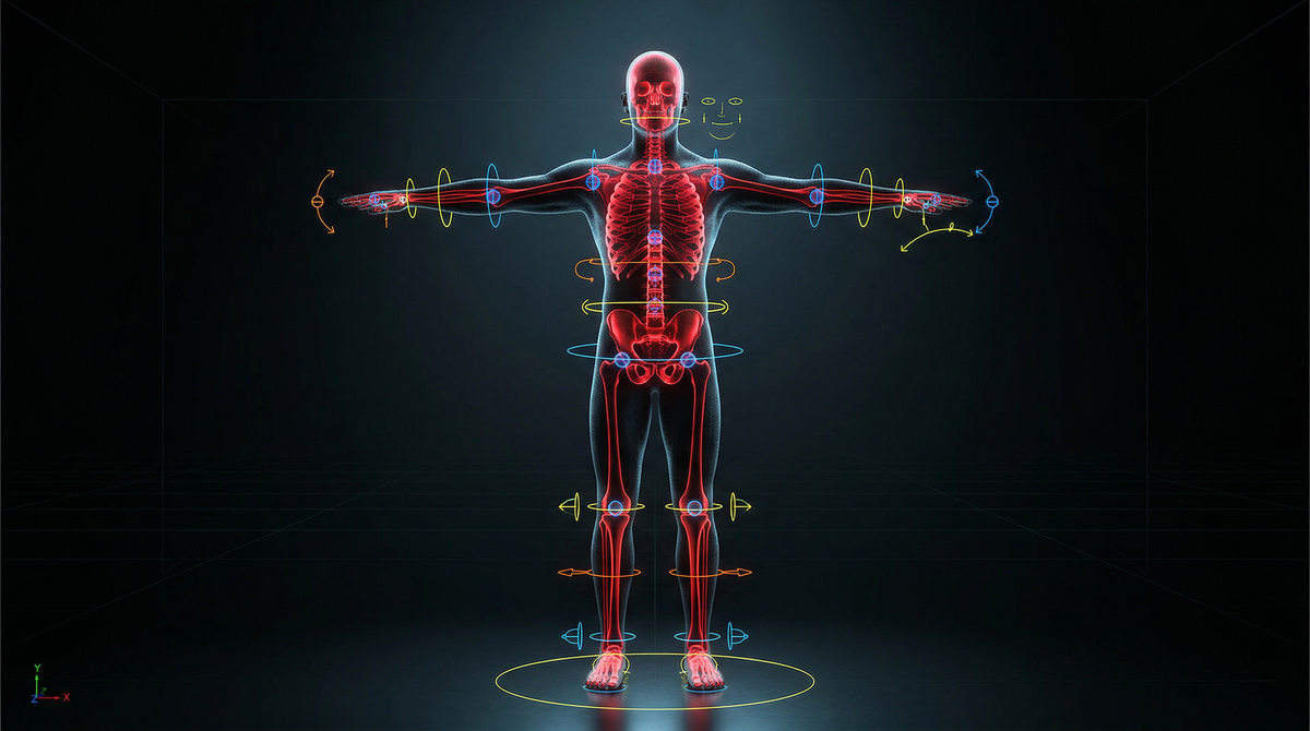 What Is 3D Rigging? Complete Game Dev Guide | MCO – MoCap Online