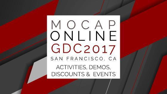 MoCap Online & Motus Digital @ Game Developers Conference 2017 #GDC17 - MoCap Online