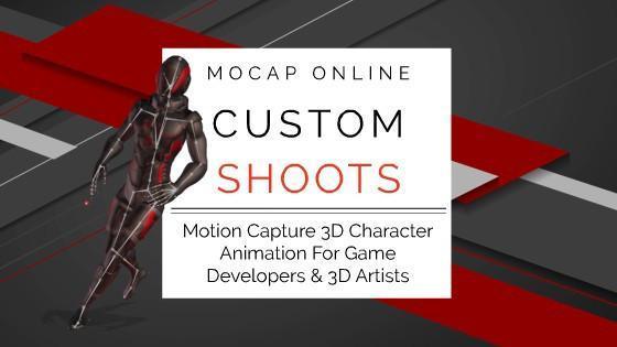 MOCAP ONLINE SHOOTS (BETA) - Custom 3D Motion Capture Animation for Game Development and CG Production. - MoCap Online