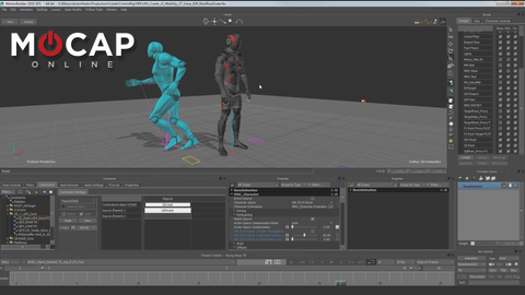 Motionbuilder Tutorial - UE4 Root Motion Retargeting - MoCap Online
