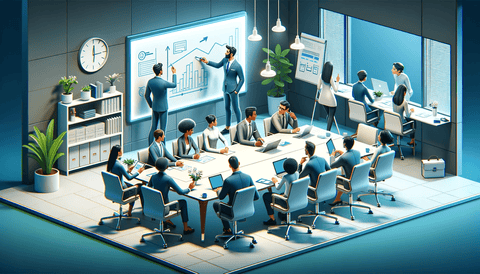 Revolutionize Virtual Office Interactions with MoCap Online's New Office Meeting Animation Pack - MoCap Online