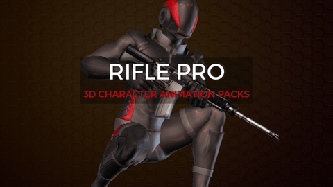Rifle Pro: 3D Character Animations - MoCap Online