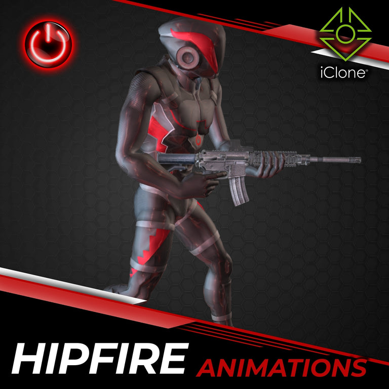 HipFire Shooter﻿ - 3D Character Animations