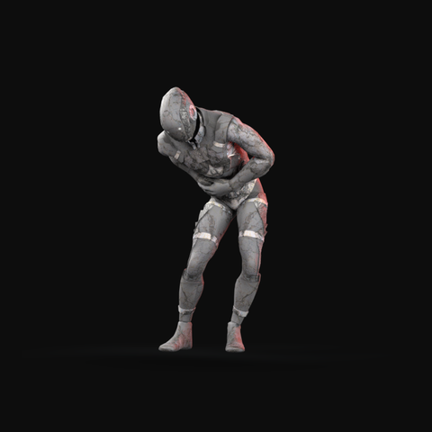 death motion capture on Motus Man