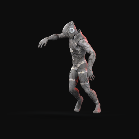 zombie motion capture on Motus Man