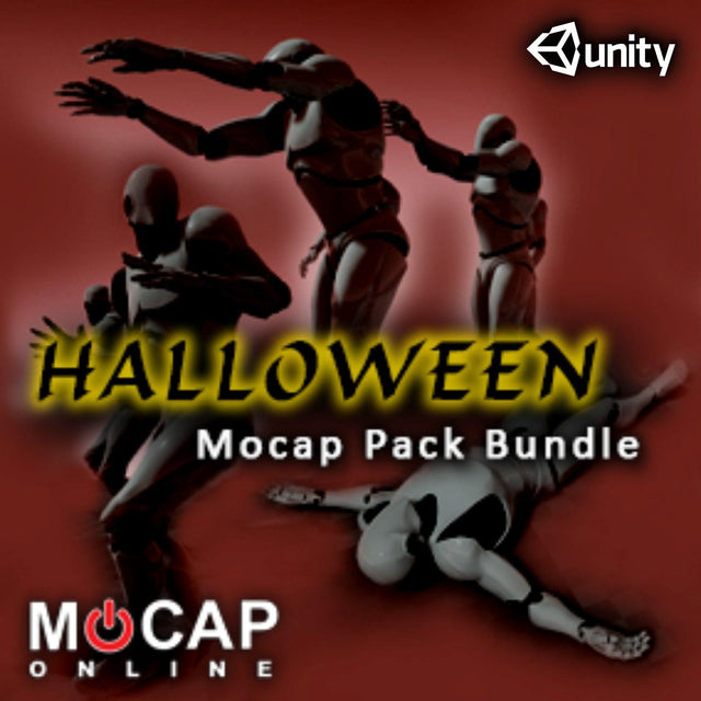 Halloween MoCap Bundle Pack - For Unity 3D - MoCap Online