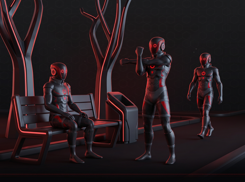 MoCap Online - Everyday - Park, Bar, Children category card