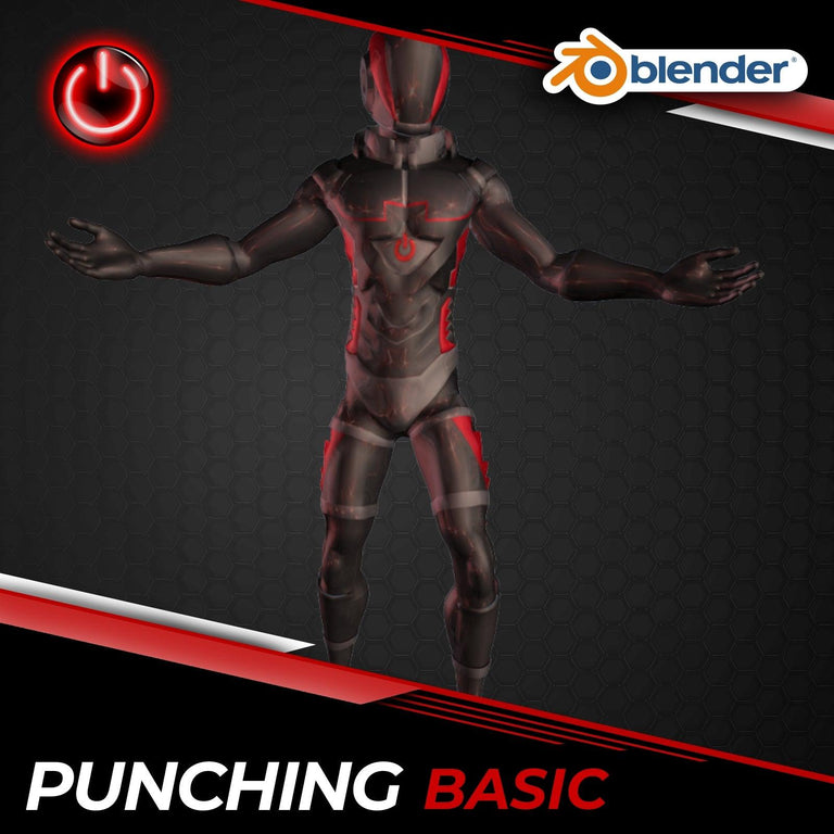 BLENDER-Punch-Basic - MoCap Online