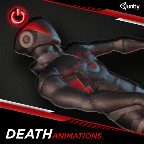 Death - 3D Character Animations Life MoCap Online UNITY 