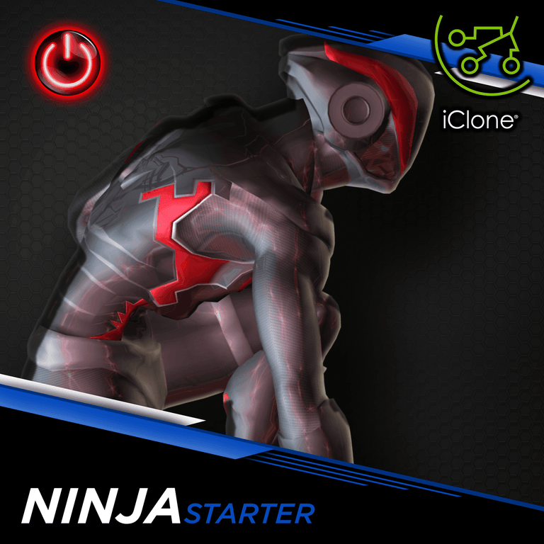 NINJA: 3D MOCAP ANIMATION PACKS Ninja MoCap Online STARTER ICL 