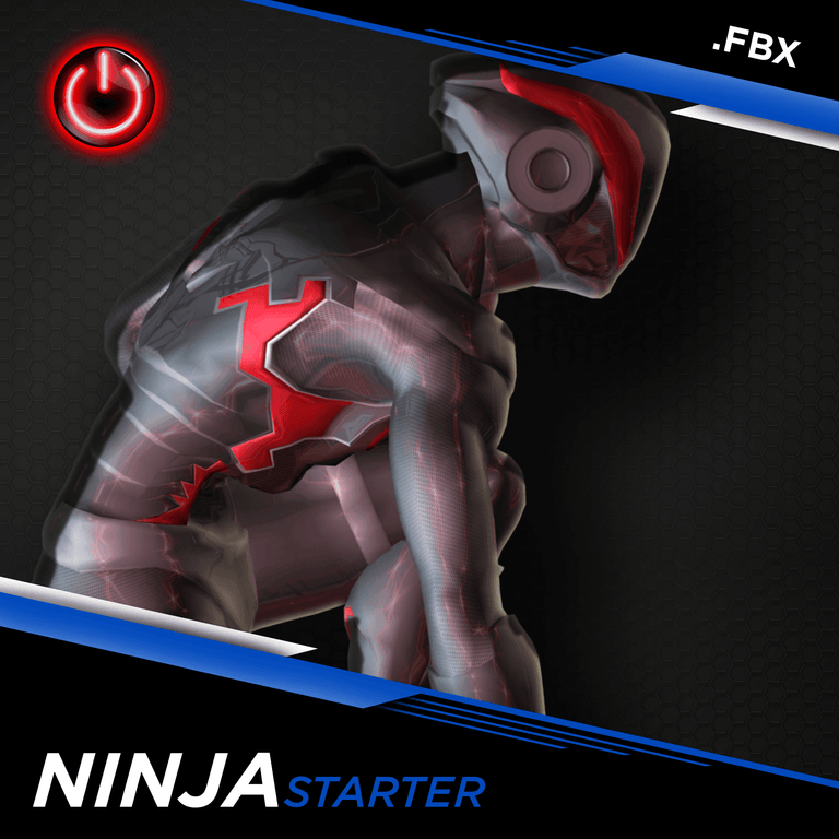 NINJA: 3D MOCAP ANIMATION PACKS Ninja MoCap Online STARTER FBX 