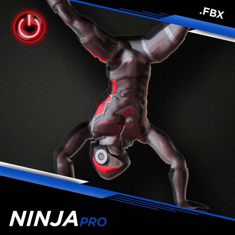 NINJA: 3D MOCAP ANIMATION PACKS Ninja MoCap Online PRO FBX 