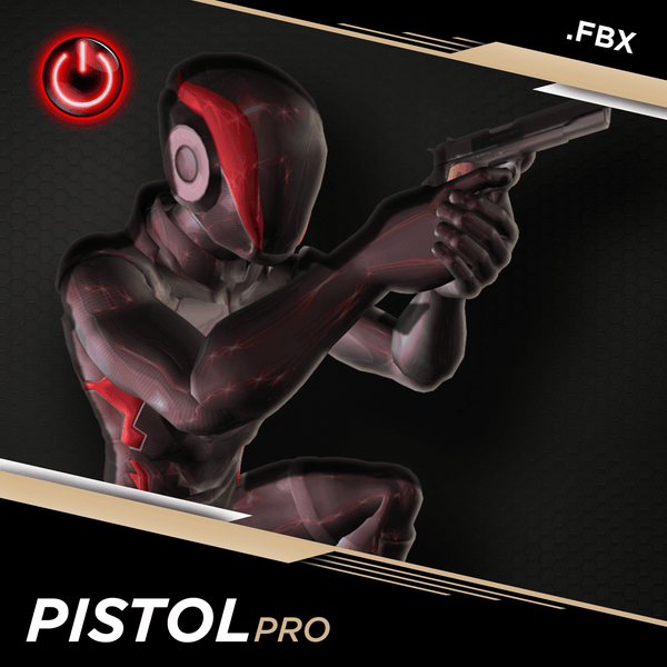 Pistol - MoCap Animation Packs - Animation Preview