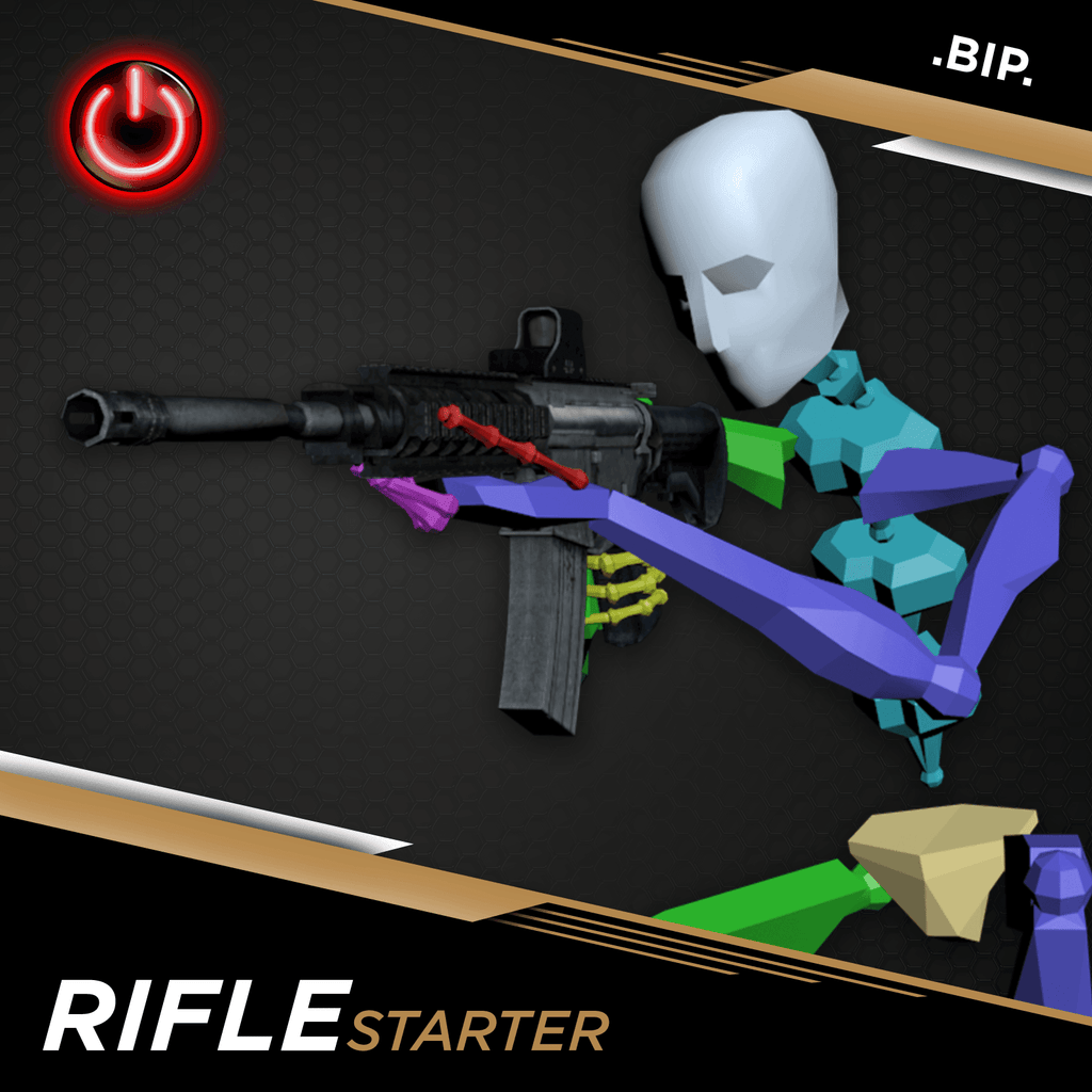 Msp Rifle Animation Rifle - MoCap Animation Pack – MoCap Online