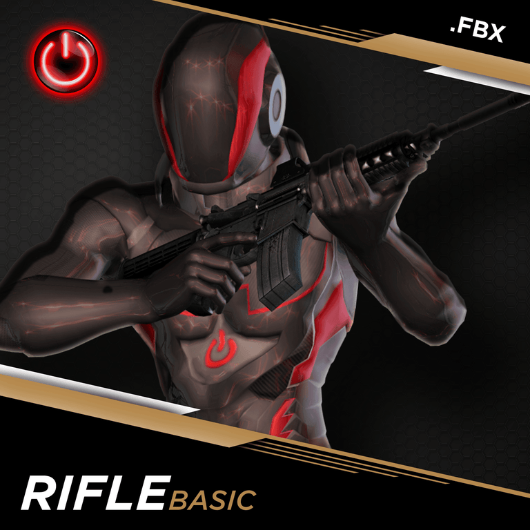 RIFLE: MOCAP ANIMATION PACKS Rifle MoCap Online FBX BASIC 