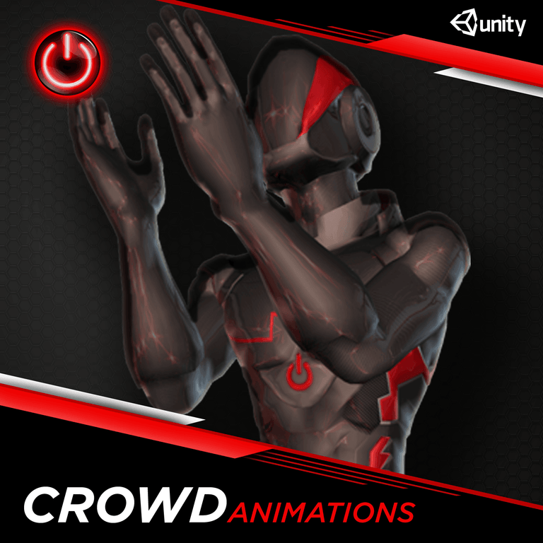 Crowd - 3D Character Animations Life MoCap Online UNITY 
