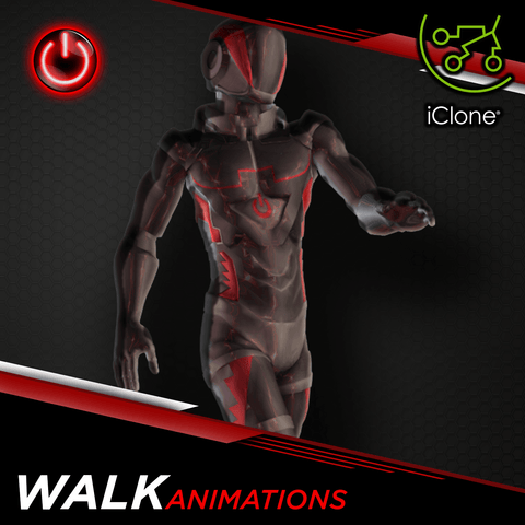 Walking - 3D Character Animations Life Motus Digital ICL 