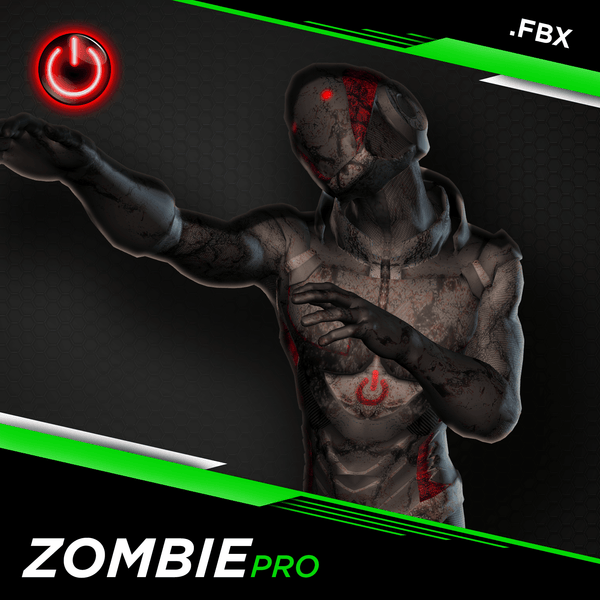 Zombie - 3D Character Animations - Animation Preview