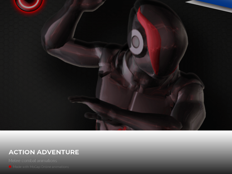 Fighting game using Combat Pack mocap data