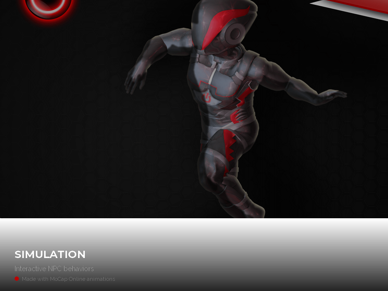 VR training simulation with Crowd Pack